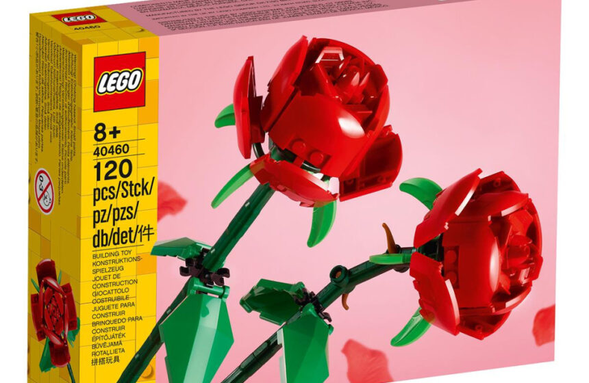 LEGO virágok Nőnapra!